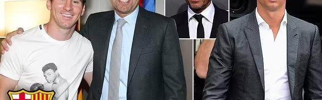 C罗跟巴托梅乌打听梅西薪水，得到回答：是你两倍多