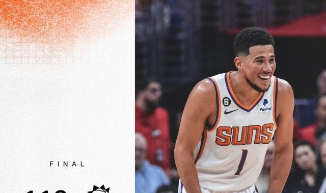 太阳击沉快艇！布克再成首节之王 保罗迎里程碑